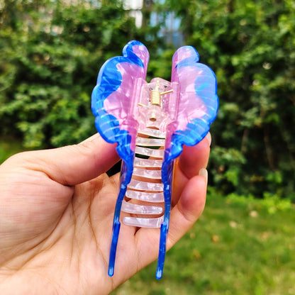 Jumbo Blue Sailfish Hair Claw