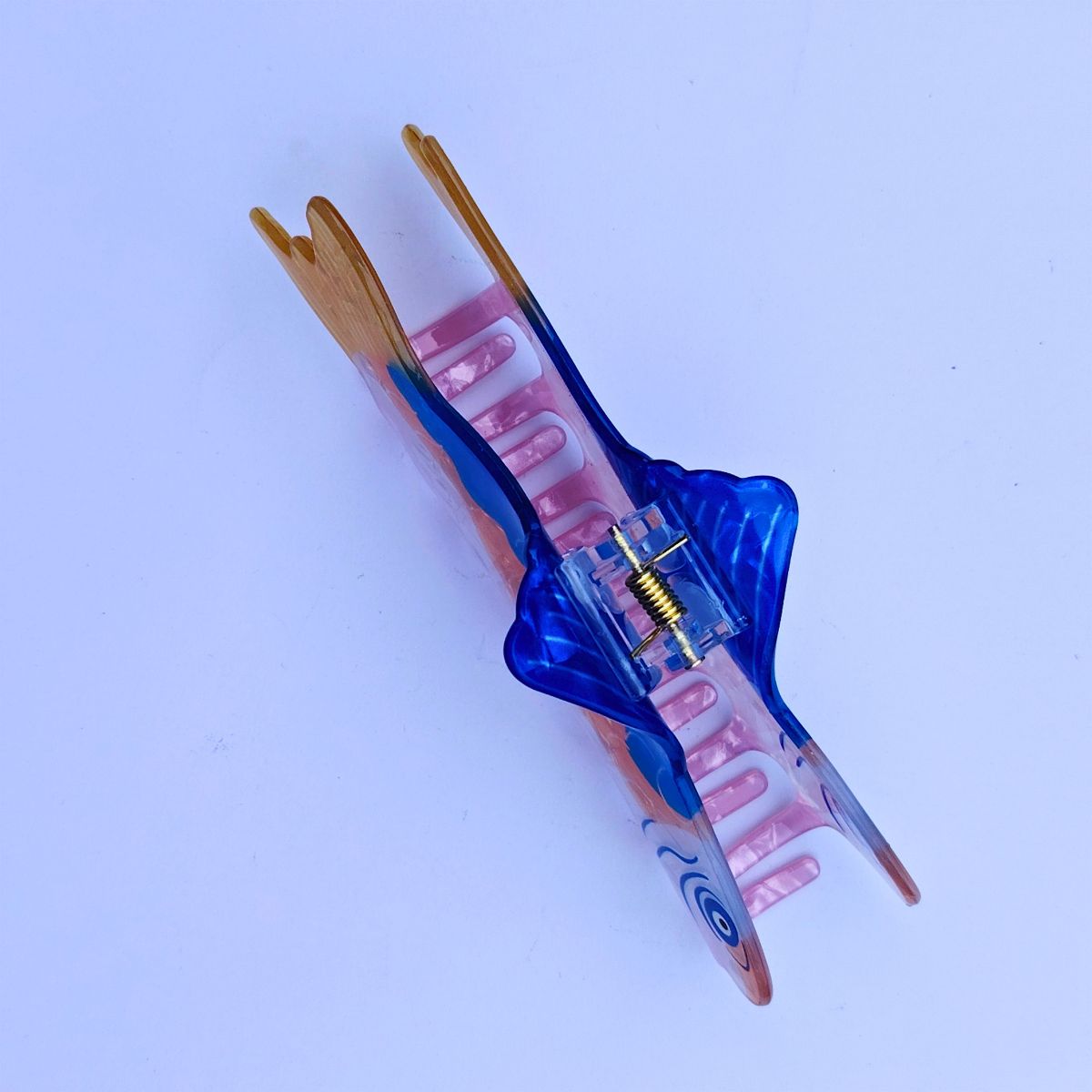 Jumbo Blue Sardine Hair Claw