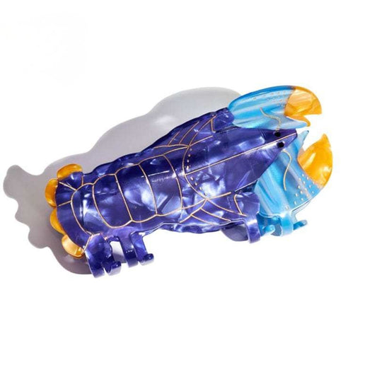 Jumbo French Blue Lobster Hair Claw