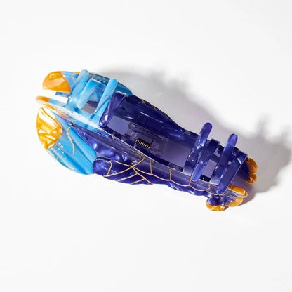 Jumbo French Blue Lobster Hair Claw