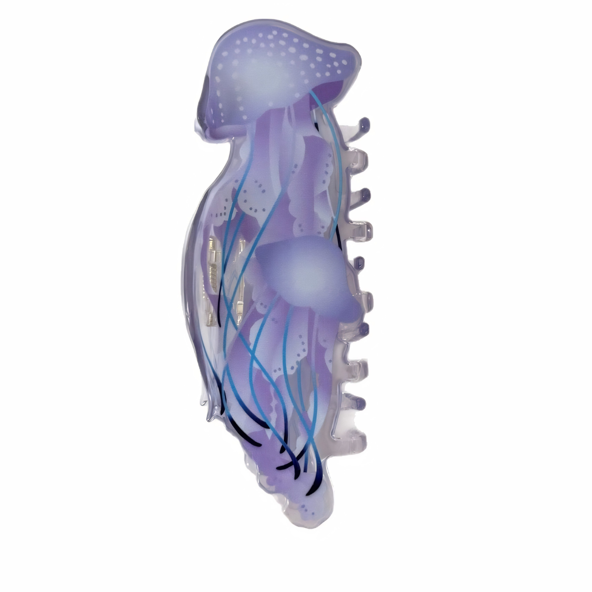 Jumbo Purple Pacific Sea Nettle Hair Claw