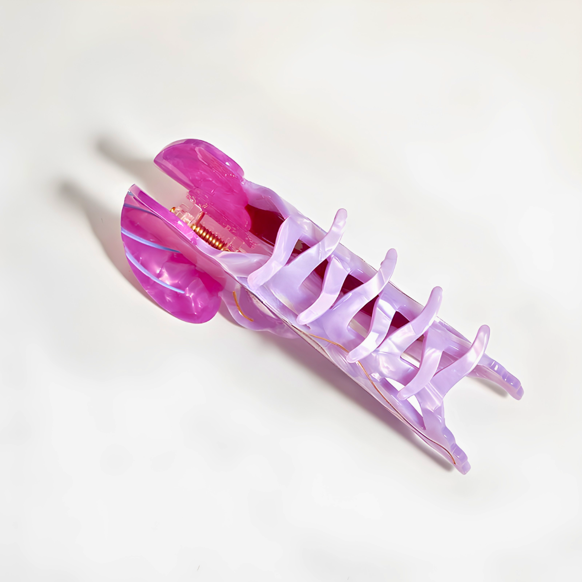 Jumbo Purple Sunset Jellyfish Hair Claw