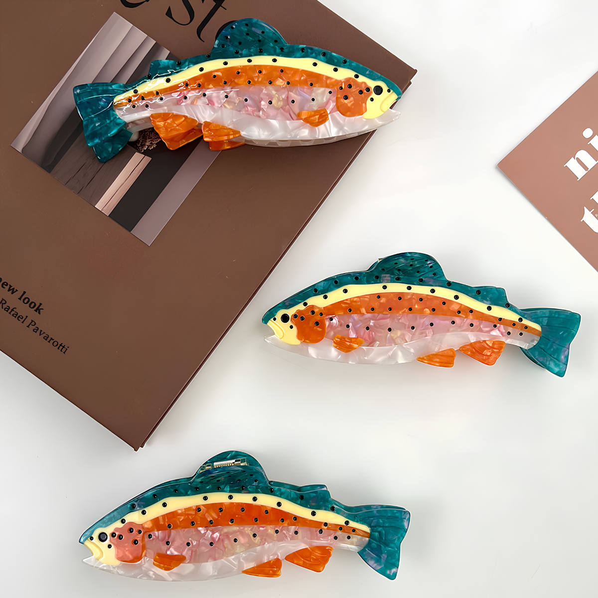 Shimmering Trout Hair Claw