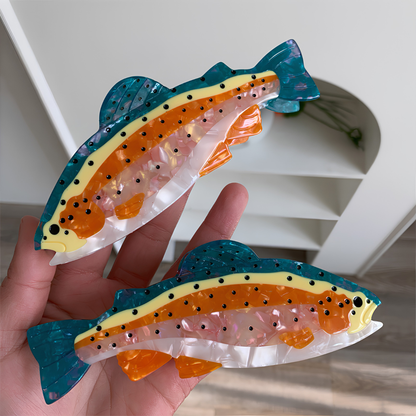 Shimmering Trout Hair Claw