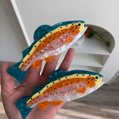 Shimmering Trout Hair Claw