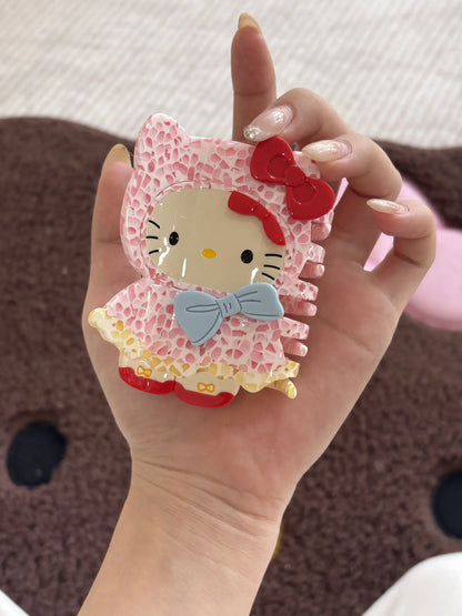 Handmade Raincoat KT Hair Claw