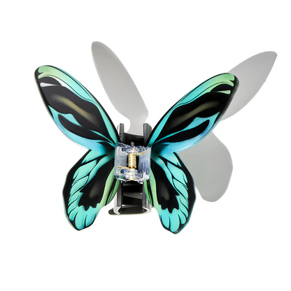 Large Blue Morpho Butterfly Hair Claw