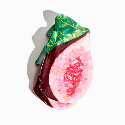 Large Fig Fruit Hair Claw