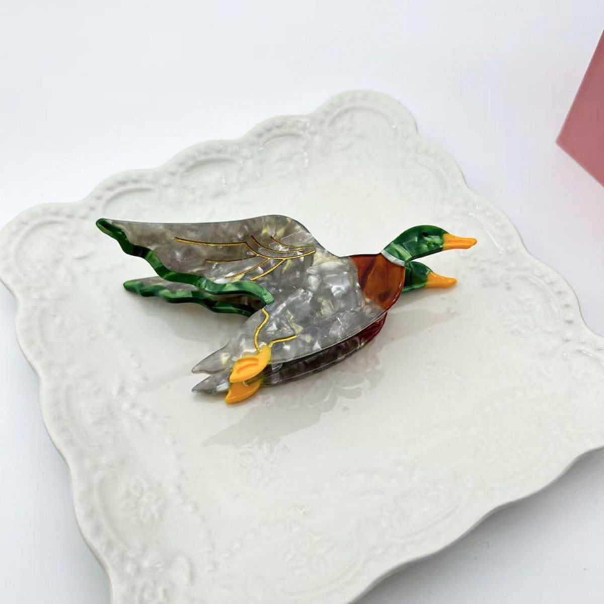 large-flying-gray-green-mallard-duck-hair-claw-clips-lemonschunks