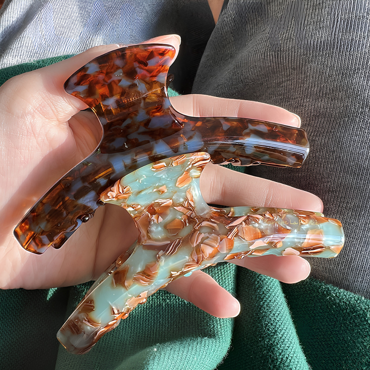 Large French Classic Hair Claw