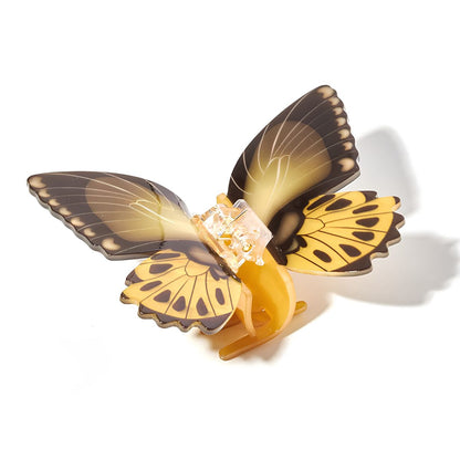Large Golden Swallowtail Butterfly Hair Claw