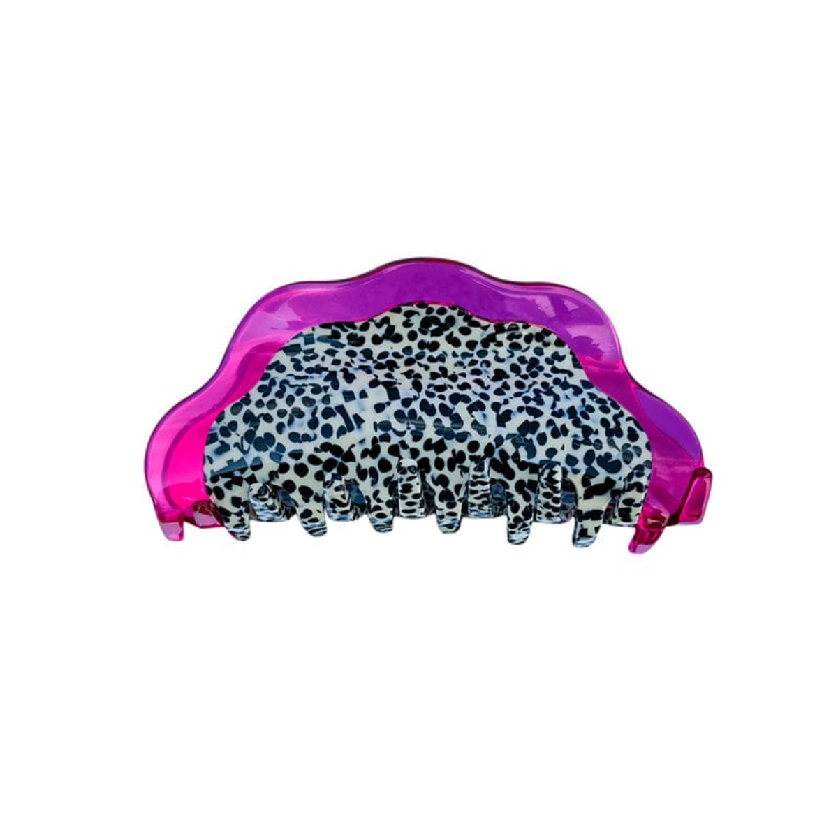 Large Purple Pink Dragon Fruit Hair Claw