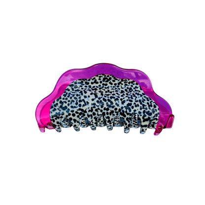 Large Purple Pink Dragon Fruit Hair Claw