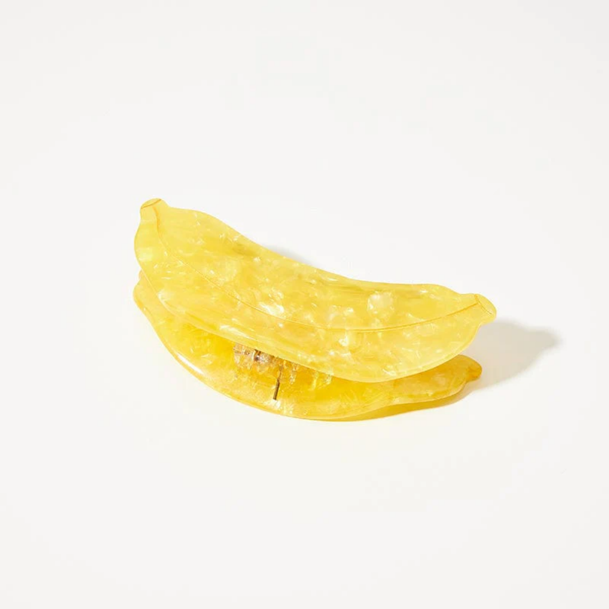 Large Yellow Banana Fruit Hair Claw