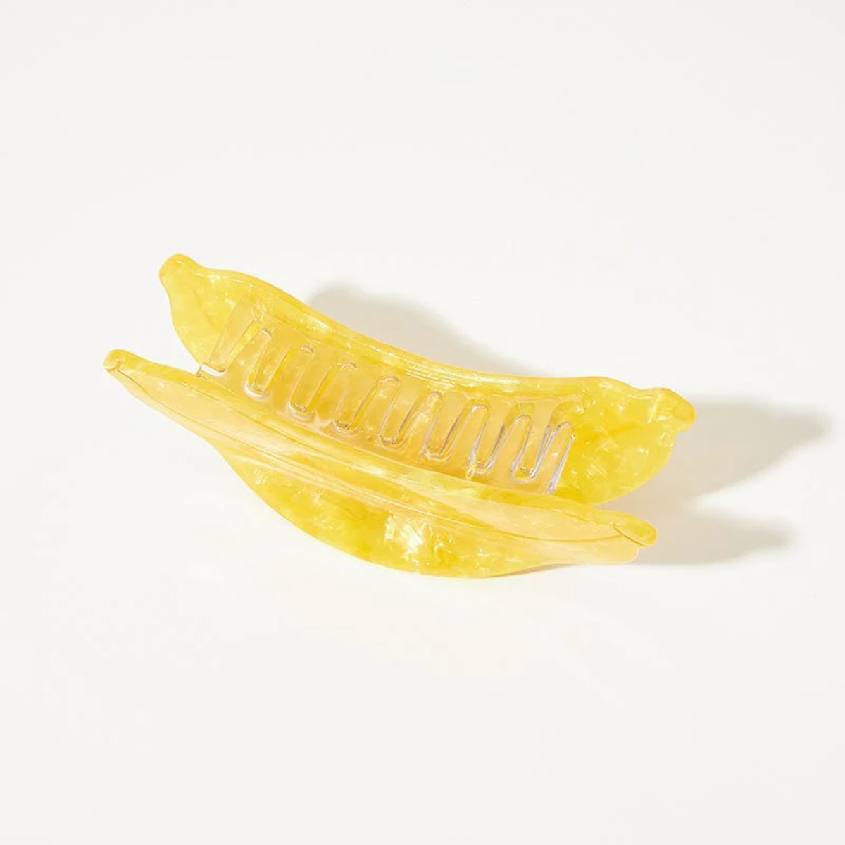 Large Yellow Banana Fruit Hair Claw