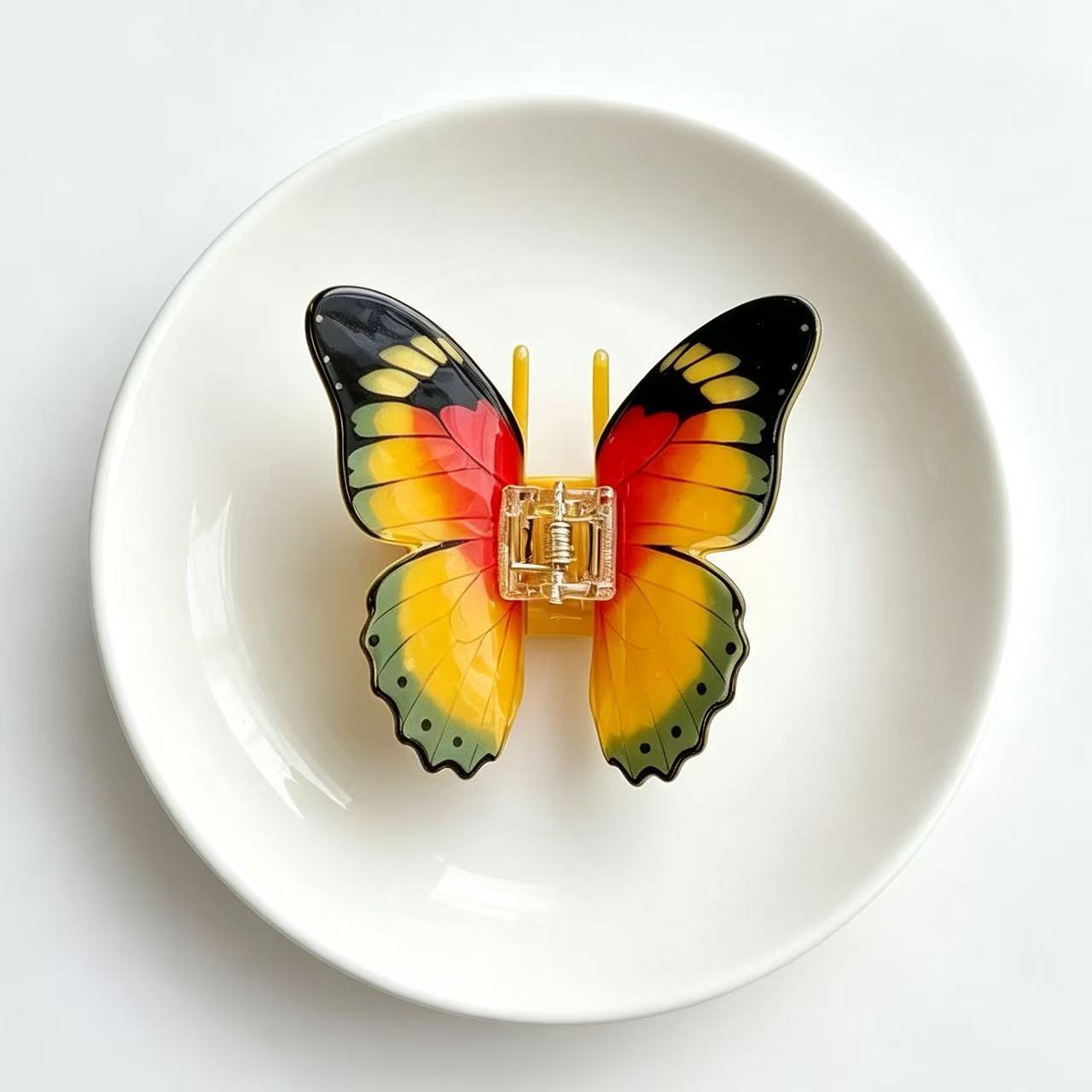 Large Yellow Butterfly Hair Claw Clips丨 Lemonschunks