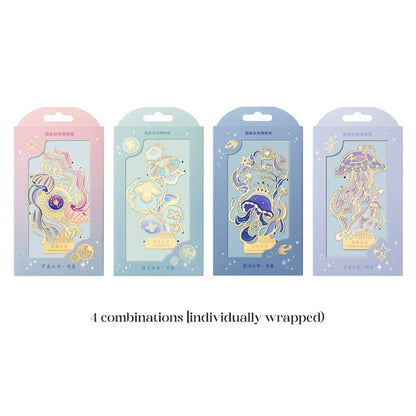 Luminous Jellyfish Dual-Use Bookmark Magnet丨Lemonschunks × Natural History Museum of China