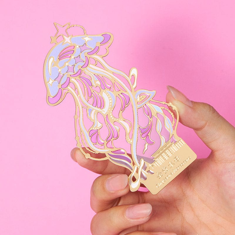 Luminous Jellyfish Dual-Use Bookmark Magnet丨Lemonschunks × Natural History Museum of China