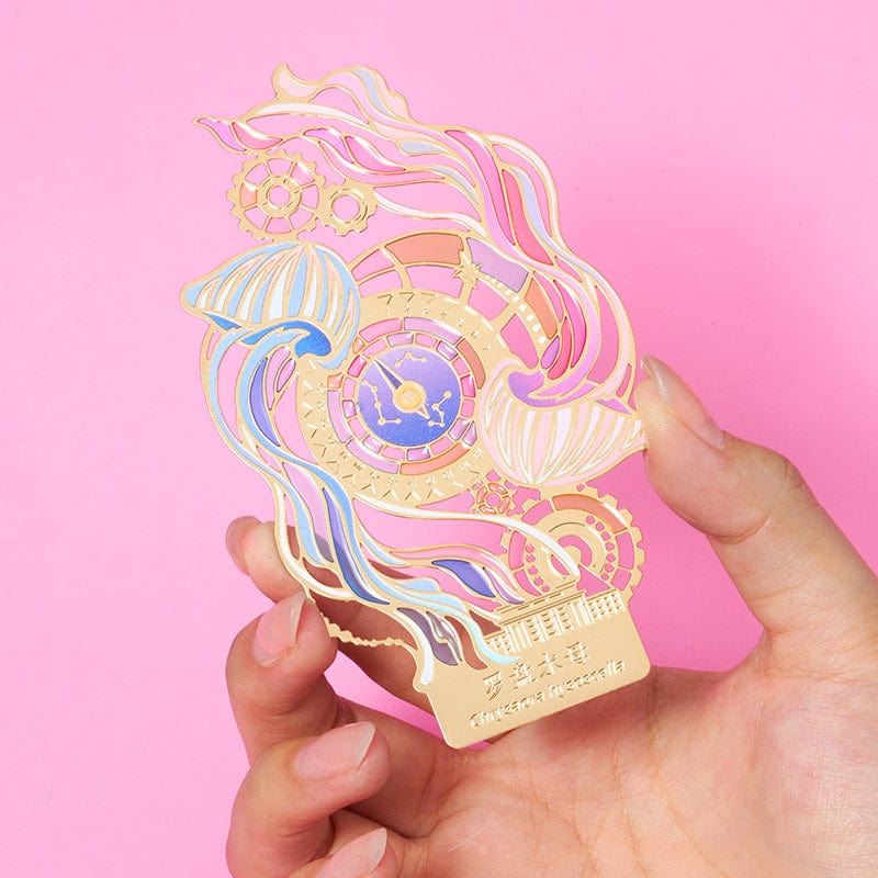 Luminous Jellyfish Dual-Use Bookmark Magnet丨Lemonschunks × Natural History Museum of China