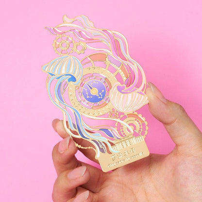 Luminous Jellyfish Dual-Use Bookmark Magnet丨Lemonschunks × Natural History Museum of China