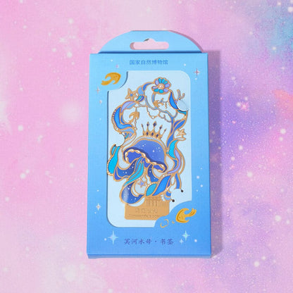 Luminous Jellyfish Dual-Use Bookmark Magnet丨Lemonschunks × Natural History Museum of China