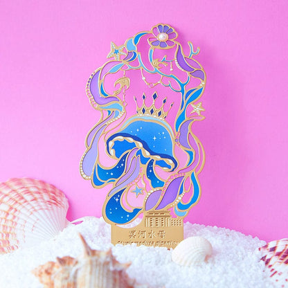 Luminous Jellyfish Dual-Use Bookmark Magnet丨Lemonschunks × Natural History Museum of China
