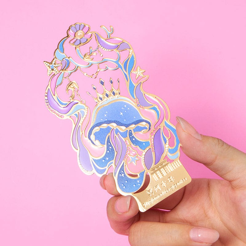 Luminous Jellyfish Dual-Use Bookmark Magnet丨Lemonschunks × Natural History Museum of China