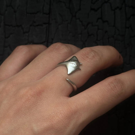 Manta Ray Open Ring