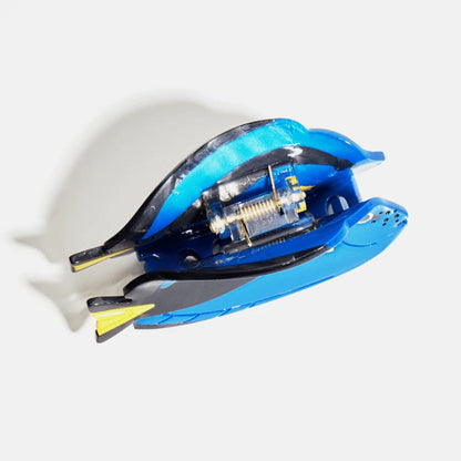 Medium Blue Gradient Blue Tang Fish Hair Claw