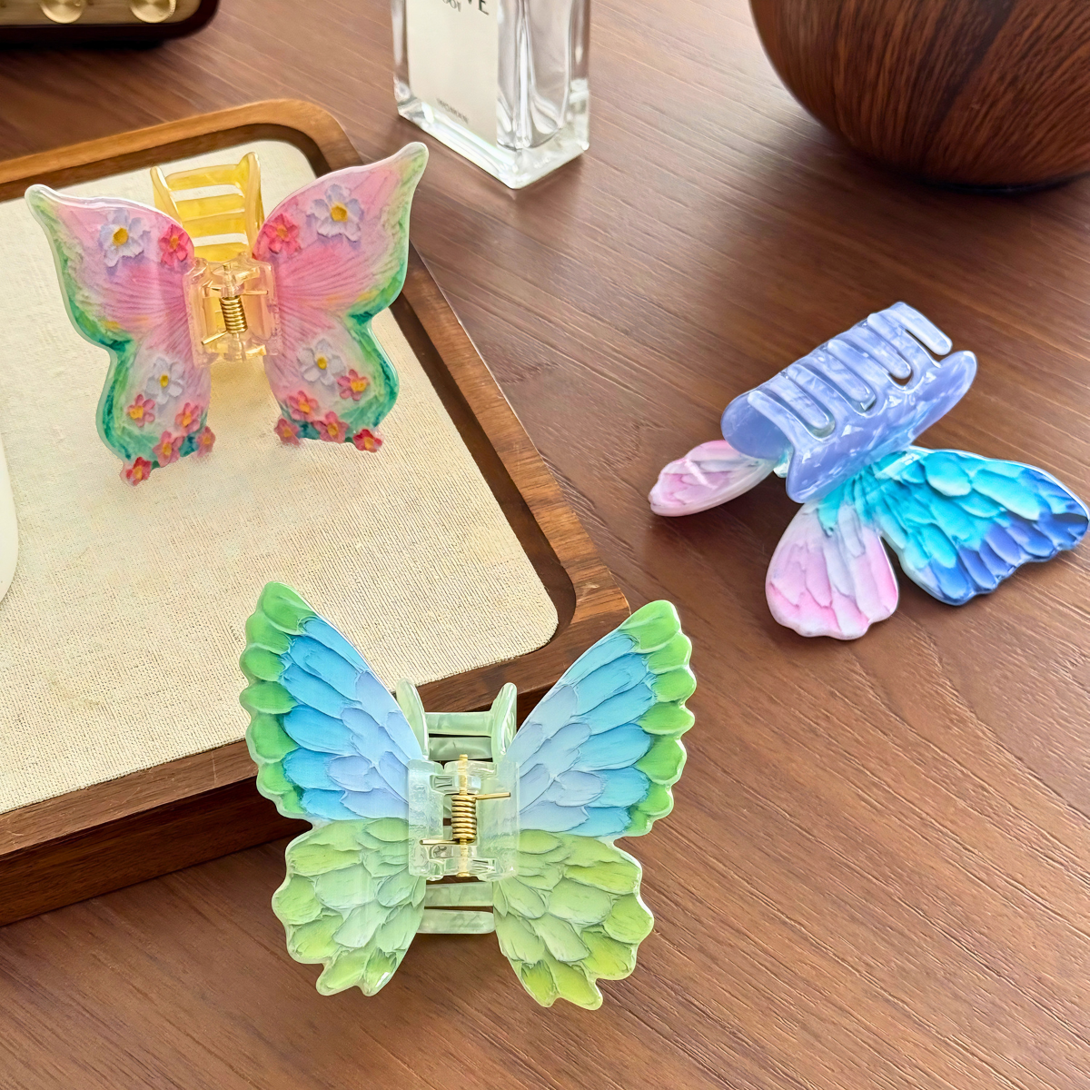 Medium Butterfly Dopamine Hair Claw