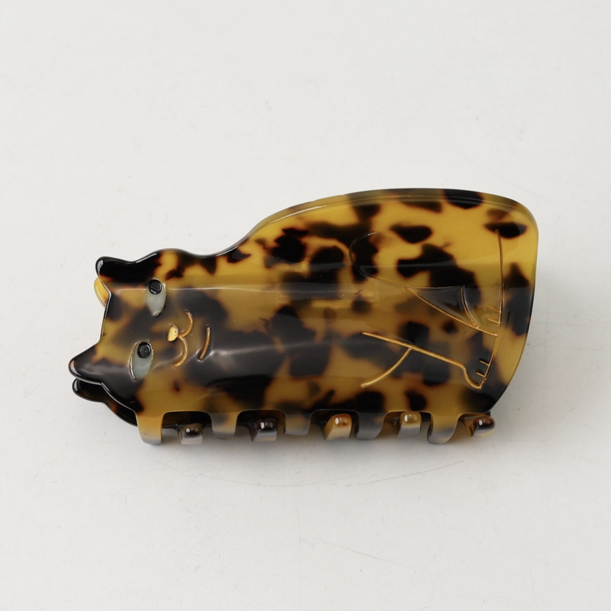 Medium Dark Tortoiseshell Maine Coon Cat Hair Claw