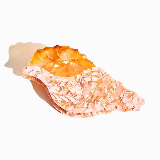 Medium Gold Triton Shell Hair Claw