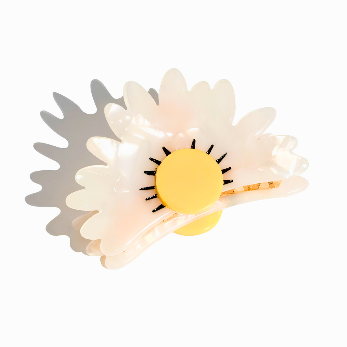 Medium Half-Hardy Chrysanthemum Flower Hair Claw