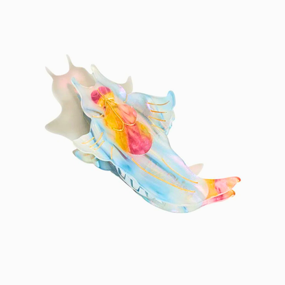 Medium Light Blue Sea Angel Hair Claw