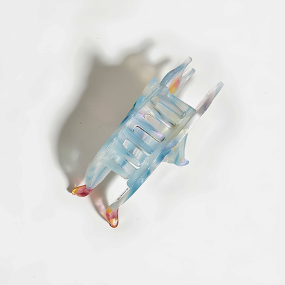 Medium Light Blue Sea Angel Hair Claw