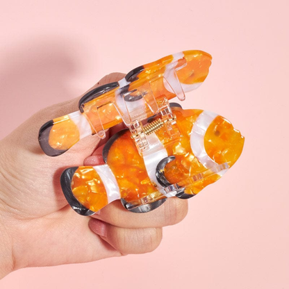Pince à cheveux Vivid Orange Goldfish Ocean Series | NueShiny