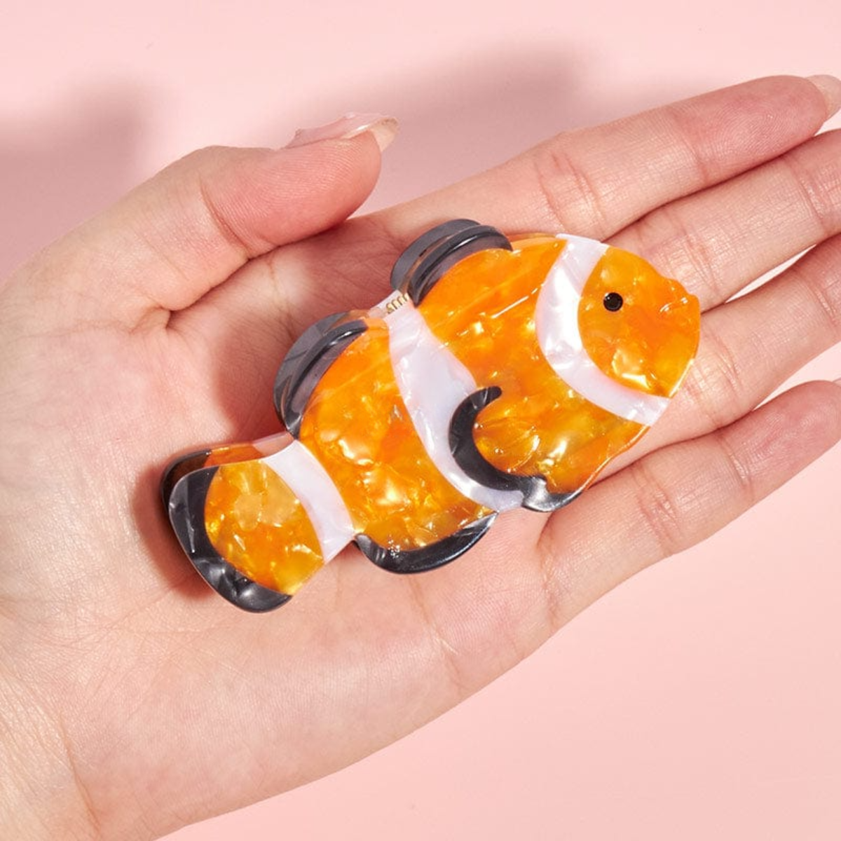 Pince à cheveux Vivid Orange Goldfish Ocean Series | NueShiny