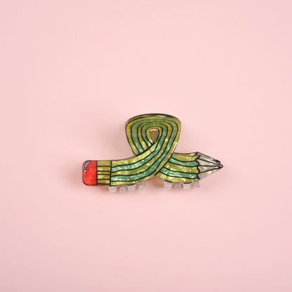 多色书堆中号发爪