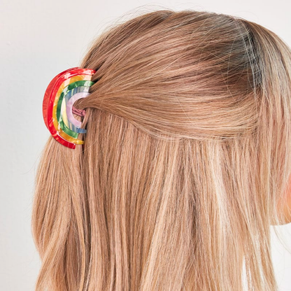 Ensemble de mini pinces à cheveux en forme d'étoile de mer, coquillage rose et perle | NueShiny