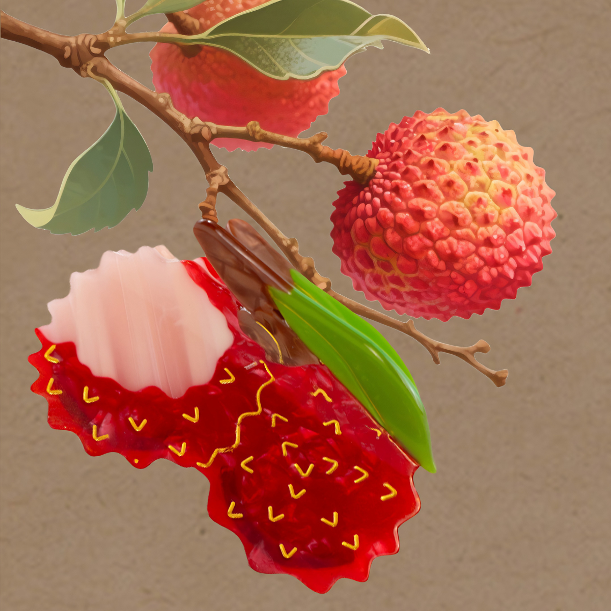 Pince à cheveux Beauty Watermelon | NueShiny