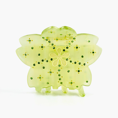 Medium Rhinestone Cherry Blossom Sakura Hair Claw