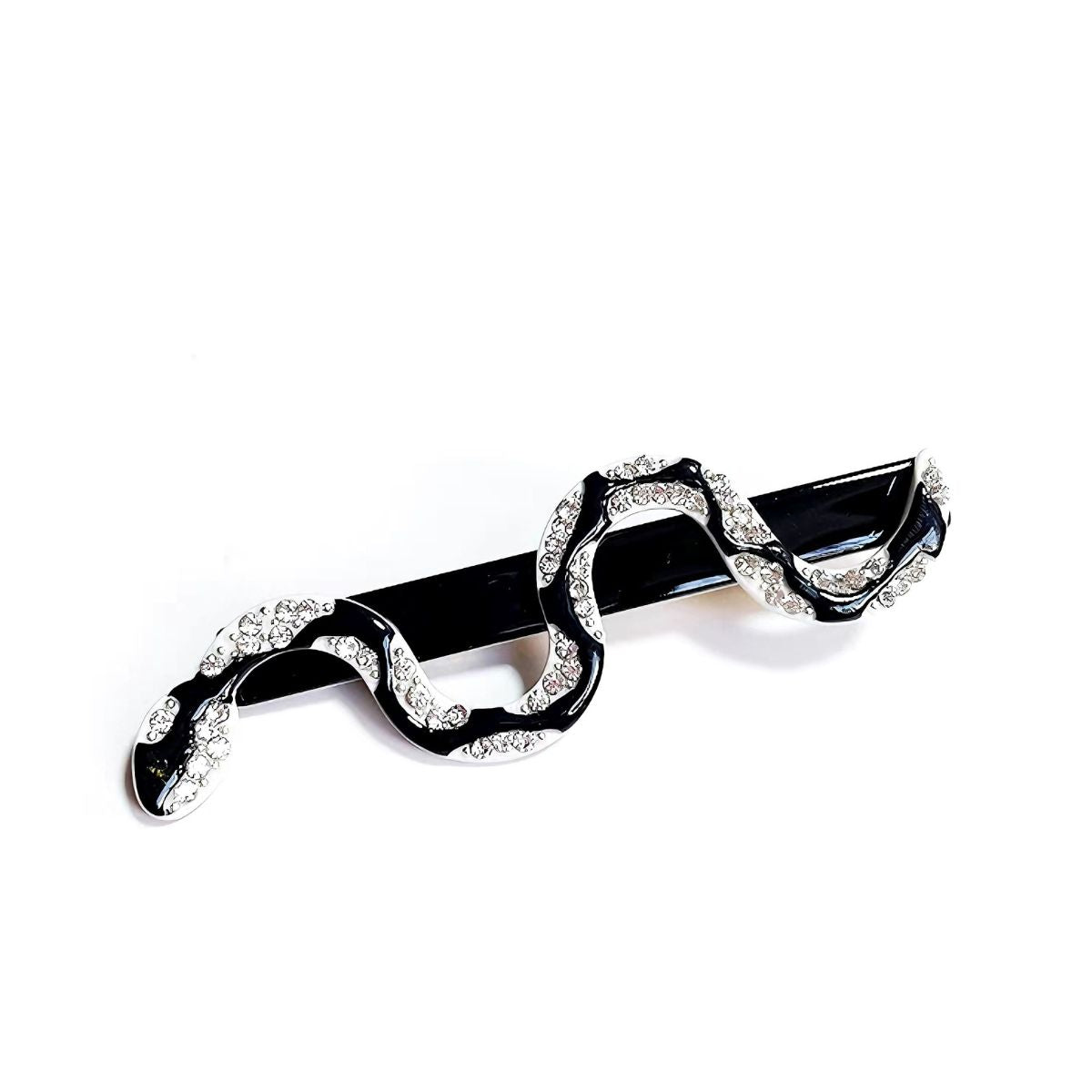 Medium Rhinestone Snake Hair Clips