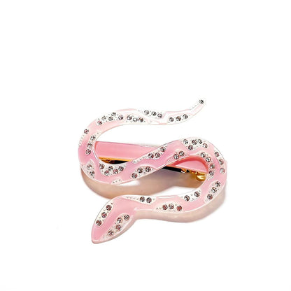 Medium Rhinestone Snake Hair Clips