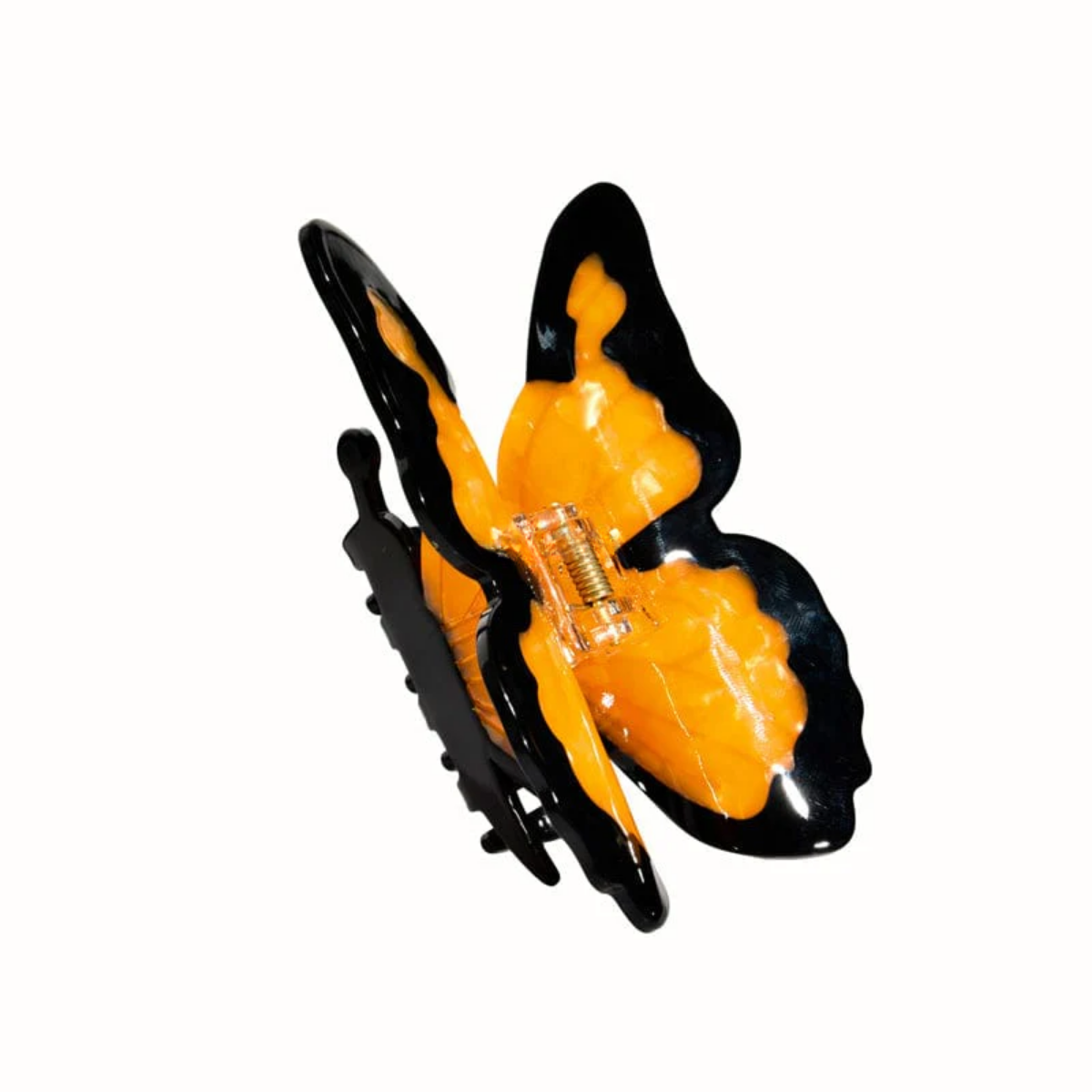 Medium Yellow Butterfly Hair Claw