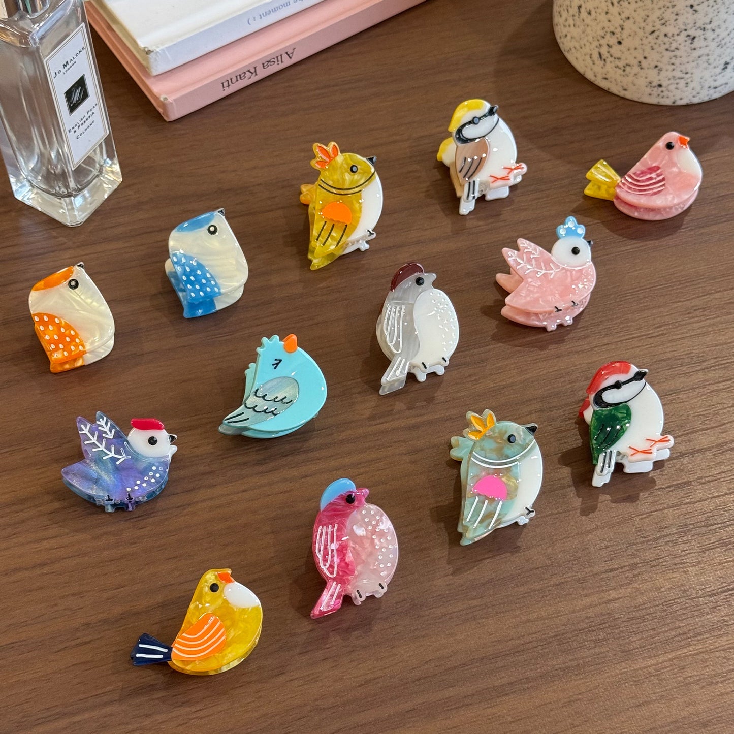 Mini Bird Hair Claw Collection