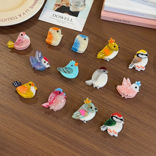 Mini Bird Hair Claw Collection