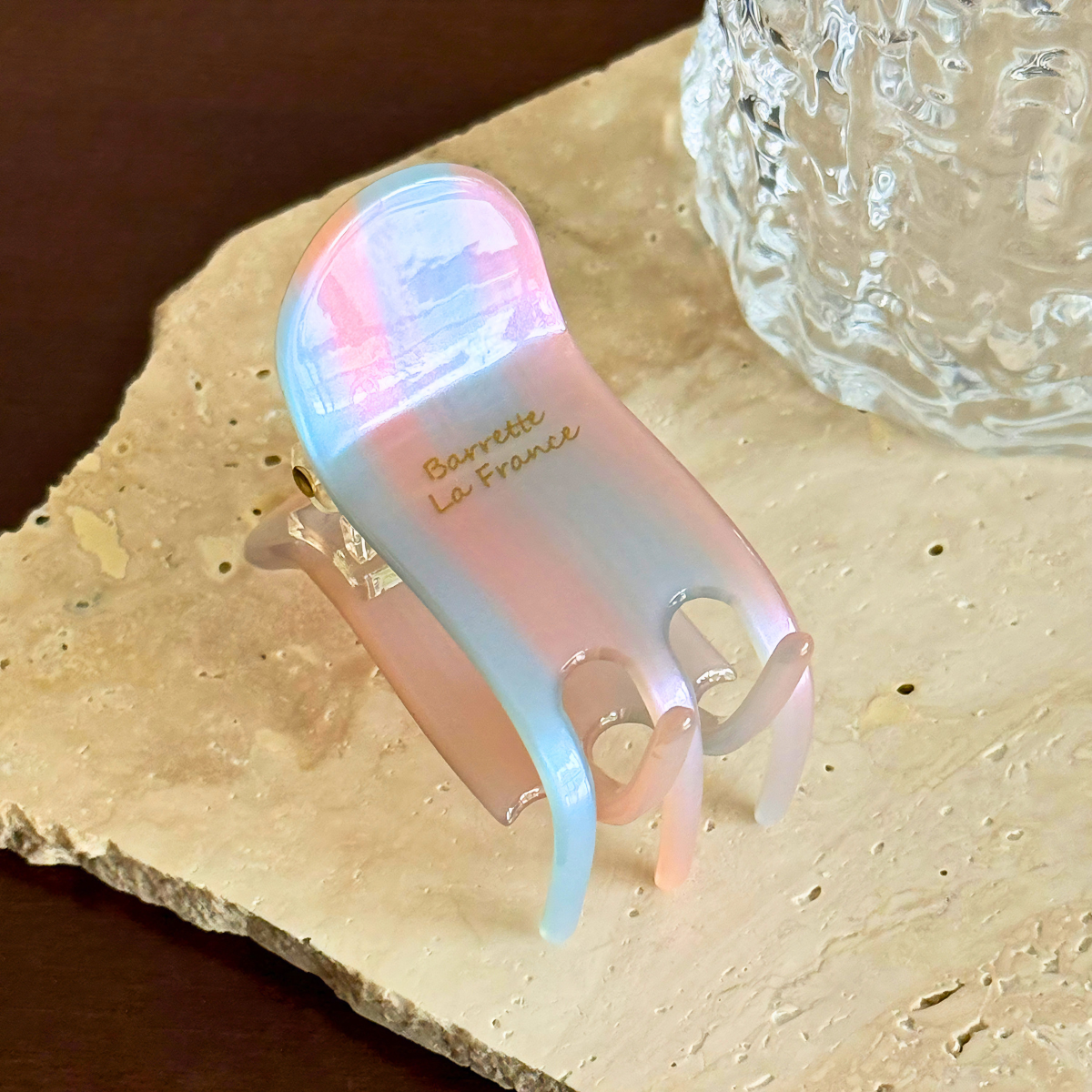 Mini French Classic Half-Up Hair Claw