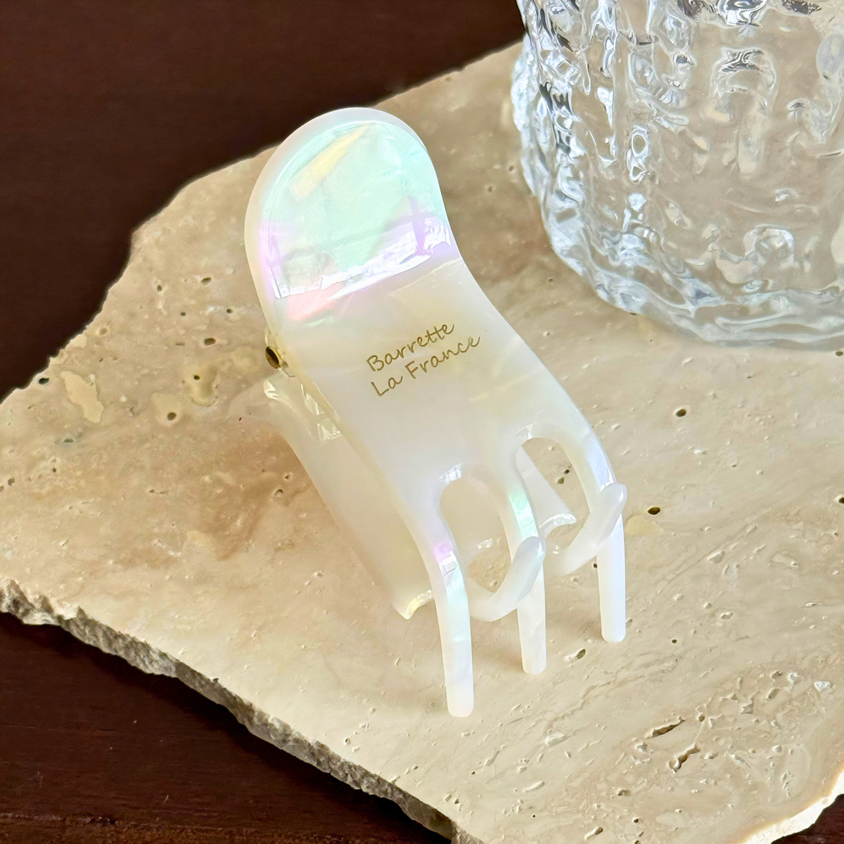 Mini French Classic Half-Up Hair Claw