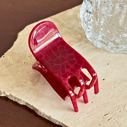 Mini French Classic Half-Up Hair Claw
