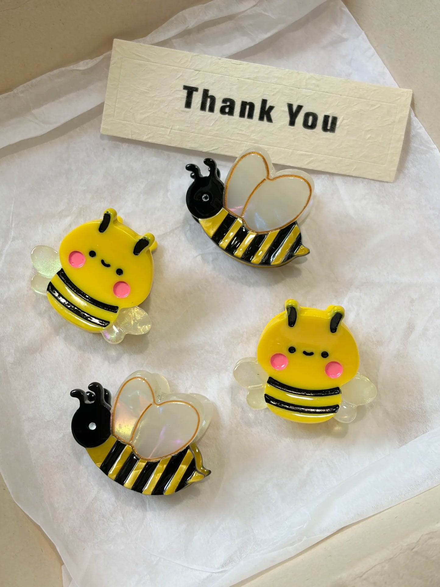 Mini Animal Hair Claw Clip Set (2PCS)